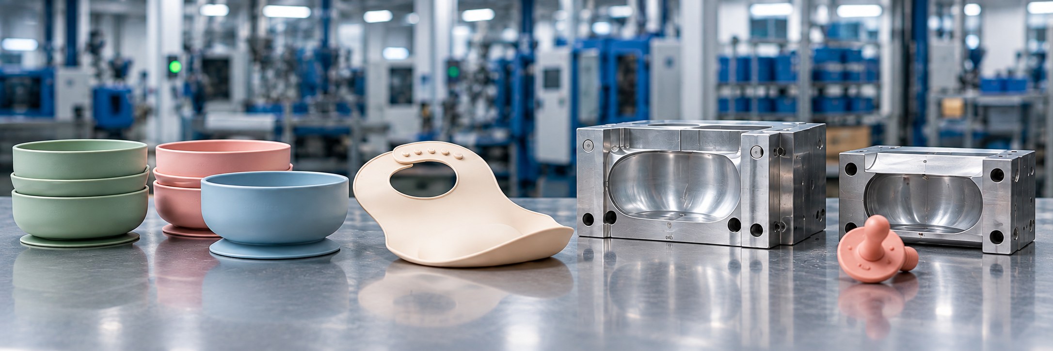 Silicone products and precision manufacturing molds