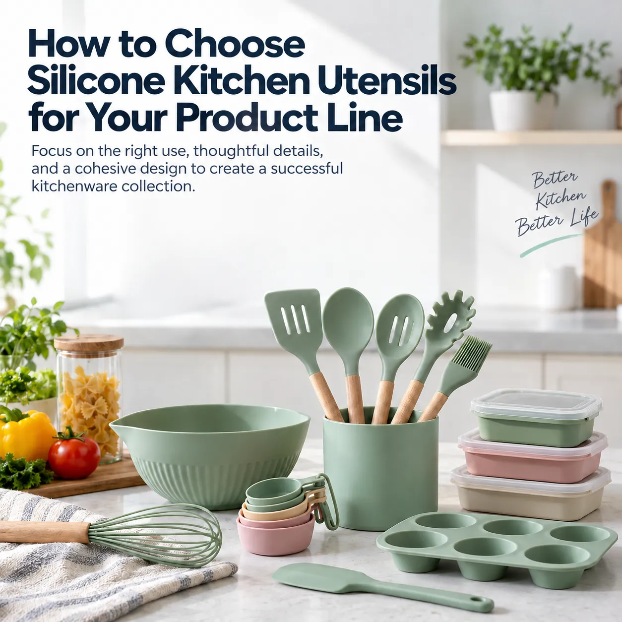 How to Choose Silicone Kitchen Utensils for Your Product Line How to Choose Silicone Kitchen Utensils for Your Product Line