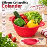 Silicone Collapsible Colander
