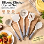 Silicone Kitchen Utensil Set